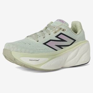 New Balance Women's Fresh Foam X More v5 Sneakers - Mint Green and Purple